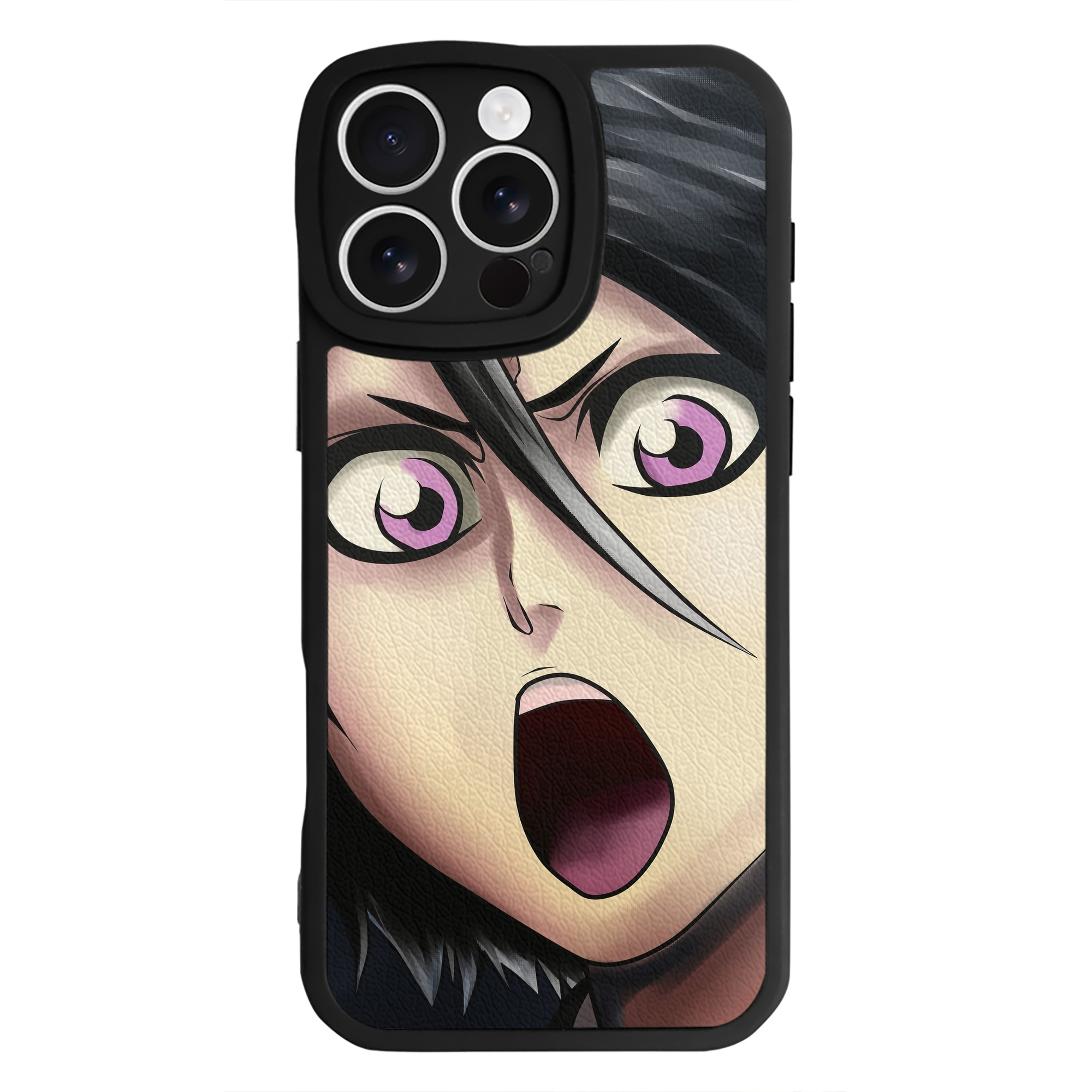 （画像用） ブリーチ BLEACH 【iPhone 16シリーズ対応】シリコンスマホケース（レザー調） 材質：シリコン